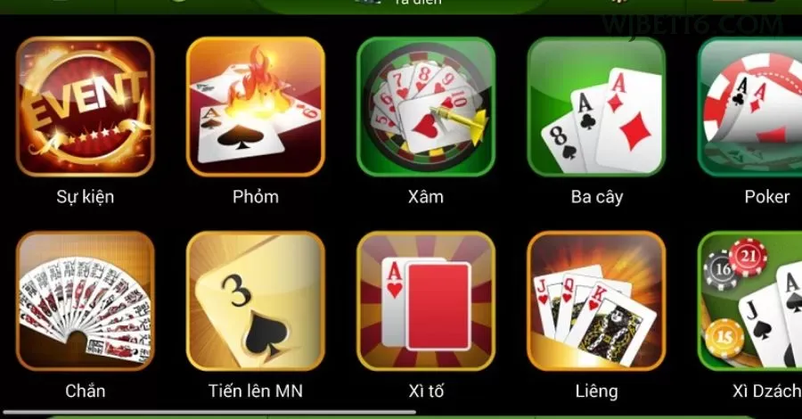 wjbet slots no app